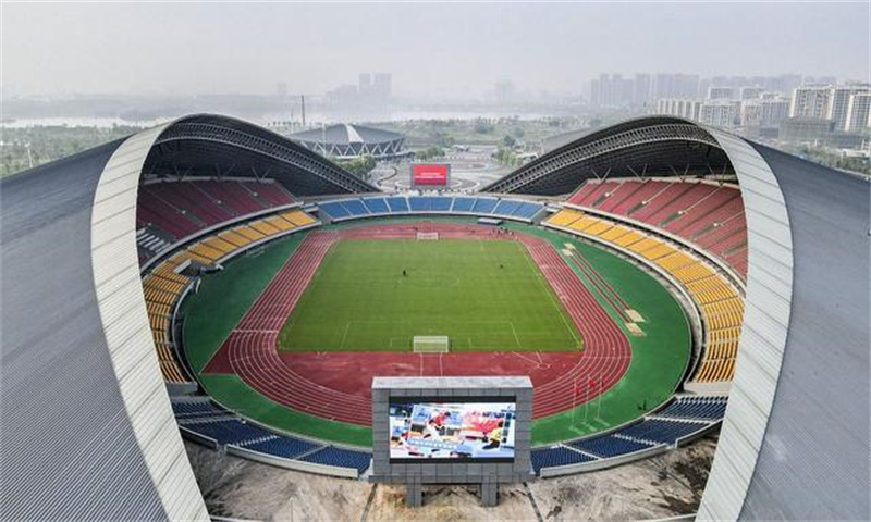 武汉五环体育中心——东西湖区体育文化的新地标